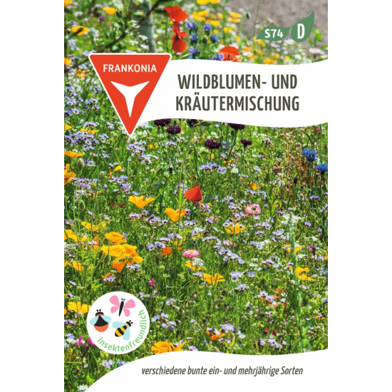 Wildblumen- und Kr&auml;utermischung