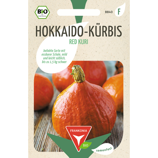 Hokkaido-K&uuml;rbis Red Kuri, BIO