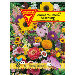 Sommerblumen-Mischung, halbhohe Sorten
