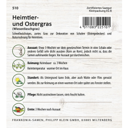 Heimtier- und Ostergras für Schalen